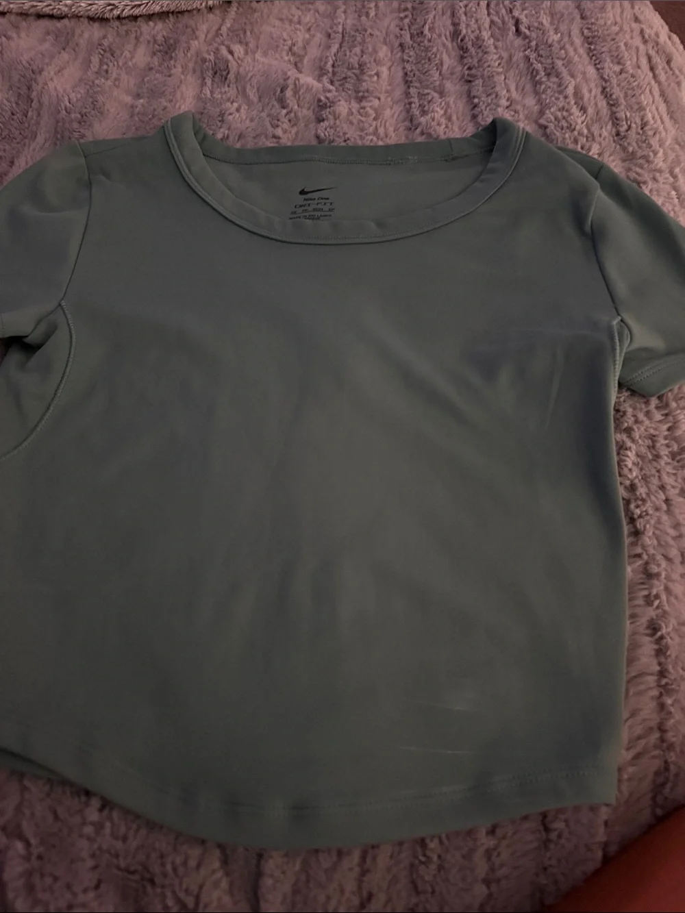 Nike Women's Short Sleeve Scoop Neck Top - Sage